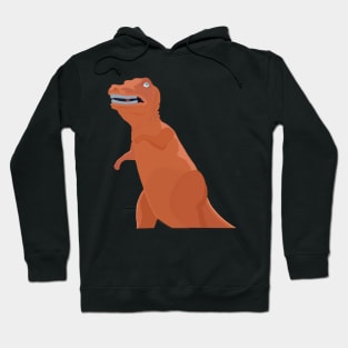 The Orange Dinosaur of Route One in Massachusetts Hoodie